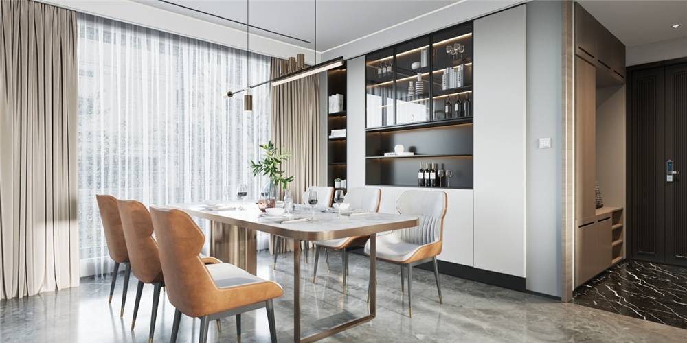 現(xiàn)代輕奢風格有什么設(shè)計特點？(圖1)