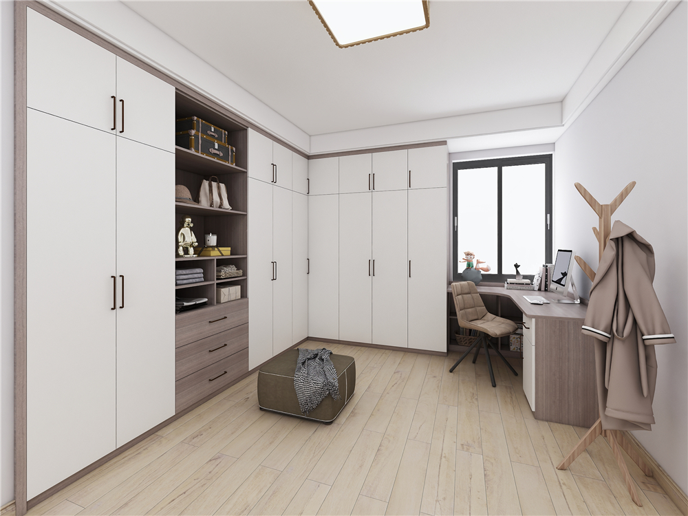 定制衣柜和整體衣帽間有什么區(qū)別？(圖1)