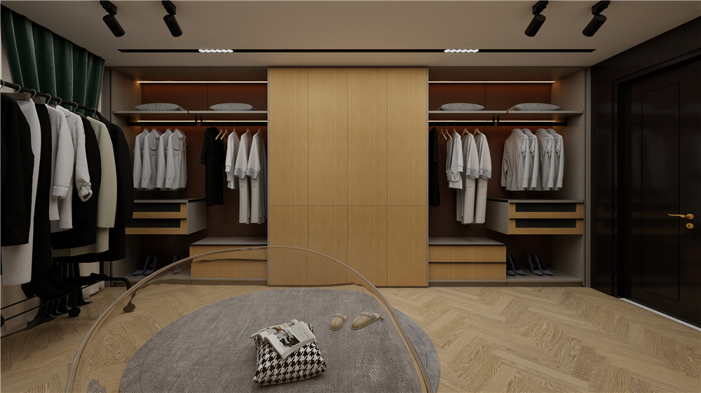 定制衣柜和整體衣帽間有什么區(qū)別？(圖3)