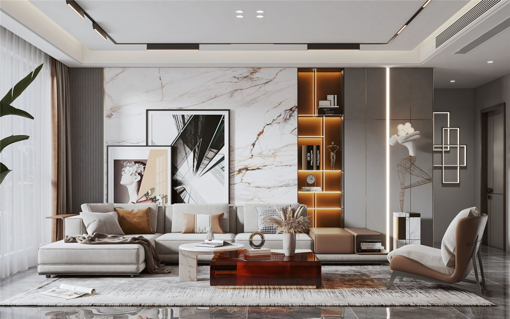 全屋定制有哪些風(fēng)格可以做輕奢？(圖2)