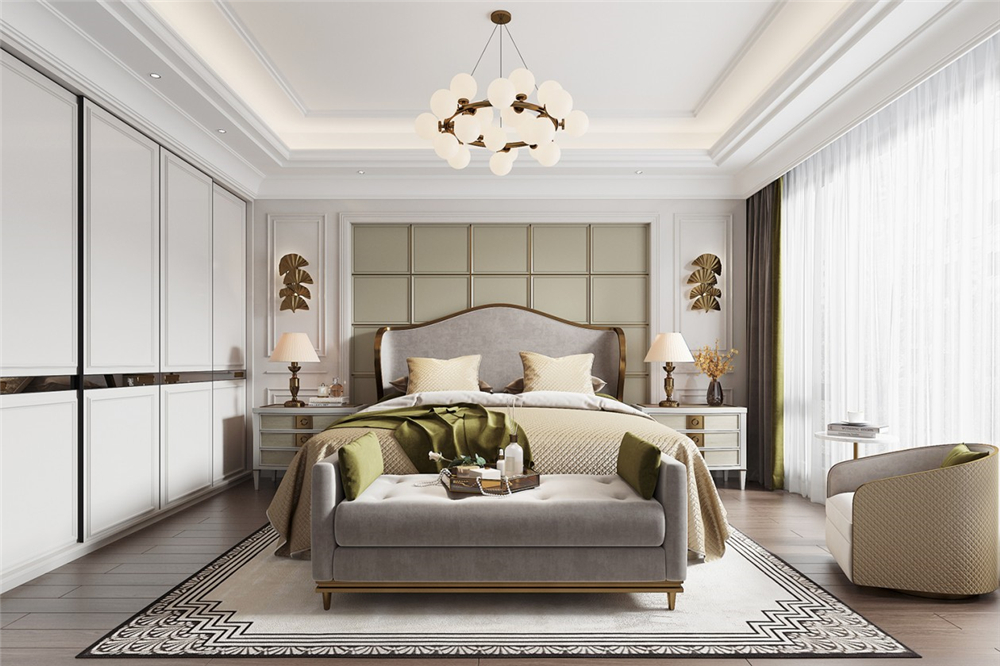 全屋定制臥室流行什么風格設計？(圖4)